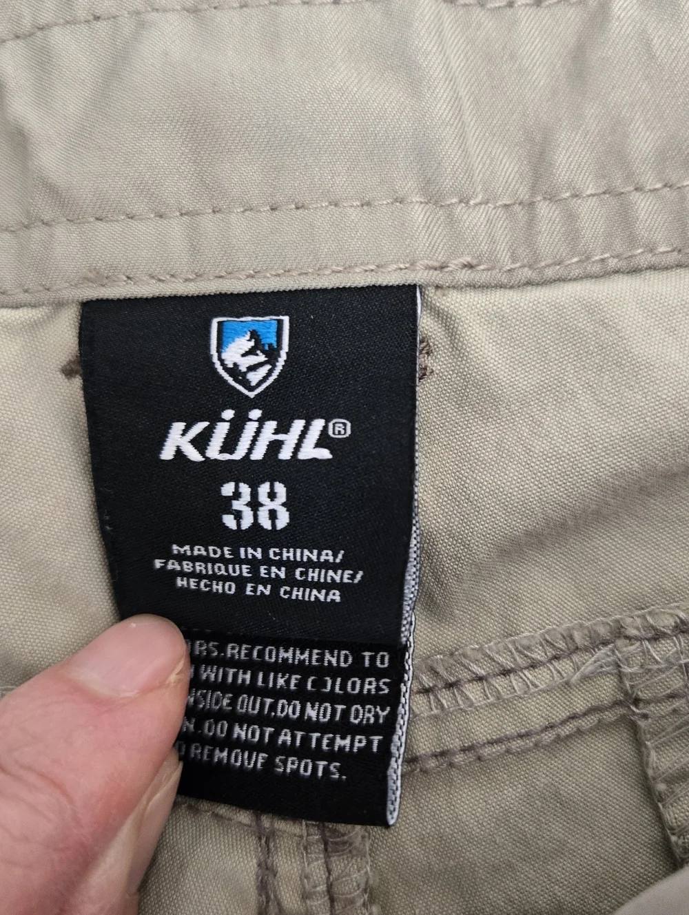 Kuhl ramblr khaki